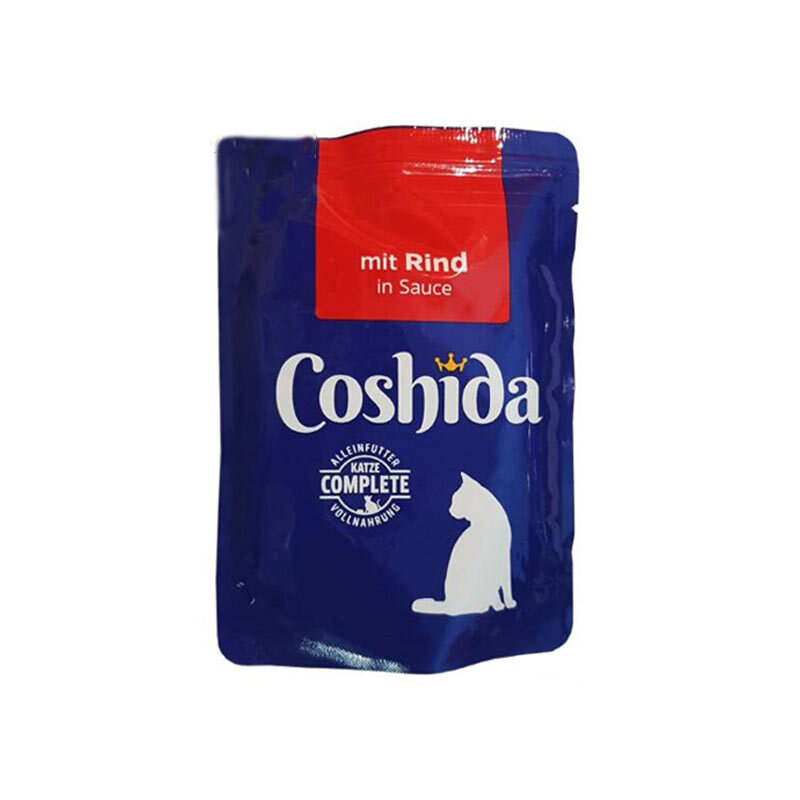 پوچ گربه کوشیدا قرمز (طعم گوشت گاو)